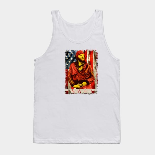 Kelly’s Heroes don’t hit me with them negative waves USA Flag Tank Top by fancyjan